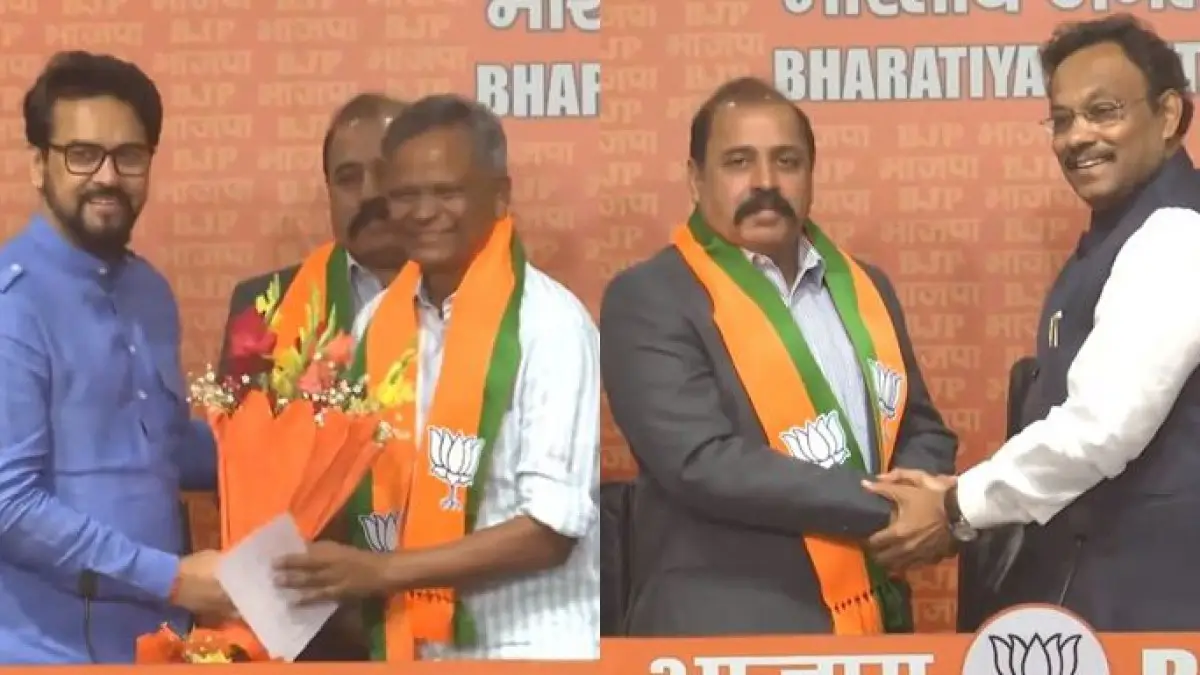 EX-IAF chief, former YSRCP MP join BJP