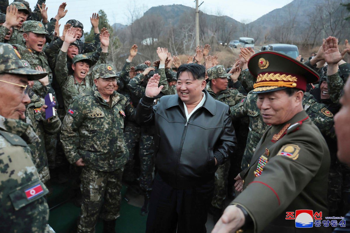 North Korean leader Kim visits tank unit and touts war preparations in face of tensions with Seoul