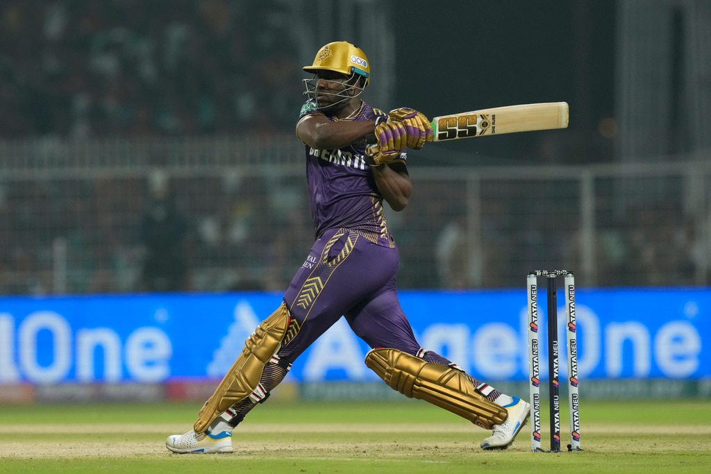 KKR vs SRH: Muscle Russell carnage wows Eden Gardens