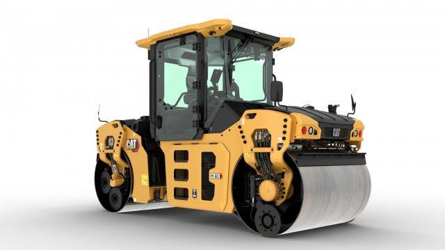 Updated asphalt compactor and rubber-track paver part of Cat’s World of Asphalt/AGG1 display