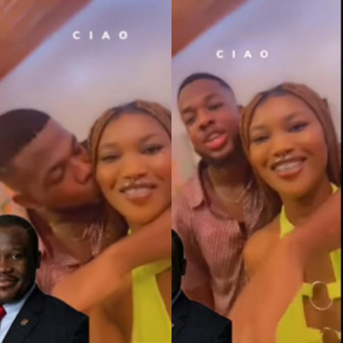 How Much Was She Paid? Netizens Raise Alarm As Alleged Gay Hayford Shares Kiss with New Girlfriend