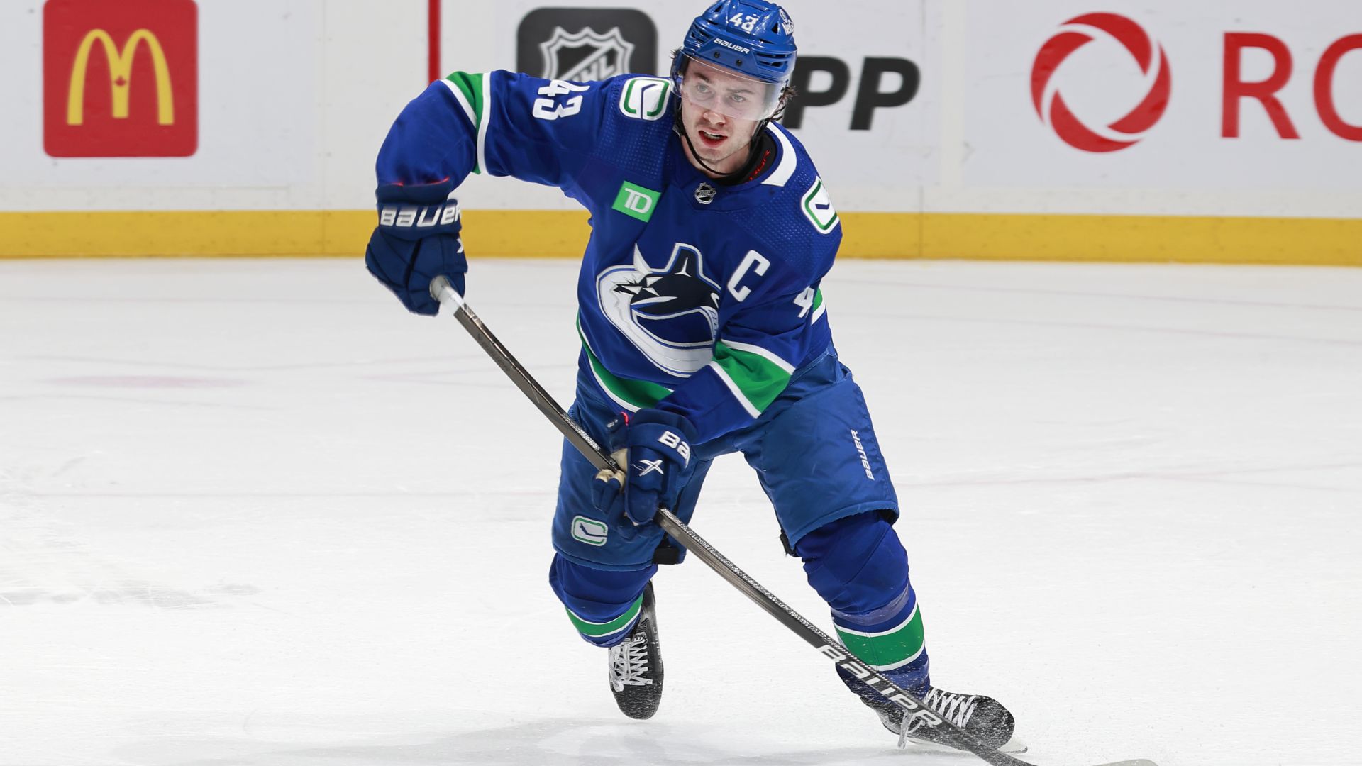 The Canucks could achieve a first on Monday night