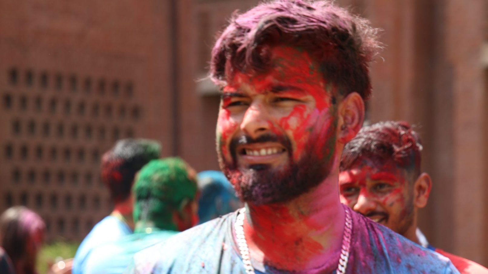 Pant, Rohit and Shreyas lead the way as IPL stars celebrate Holi