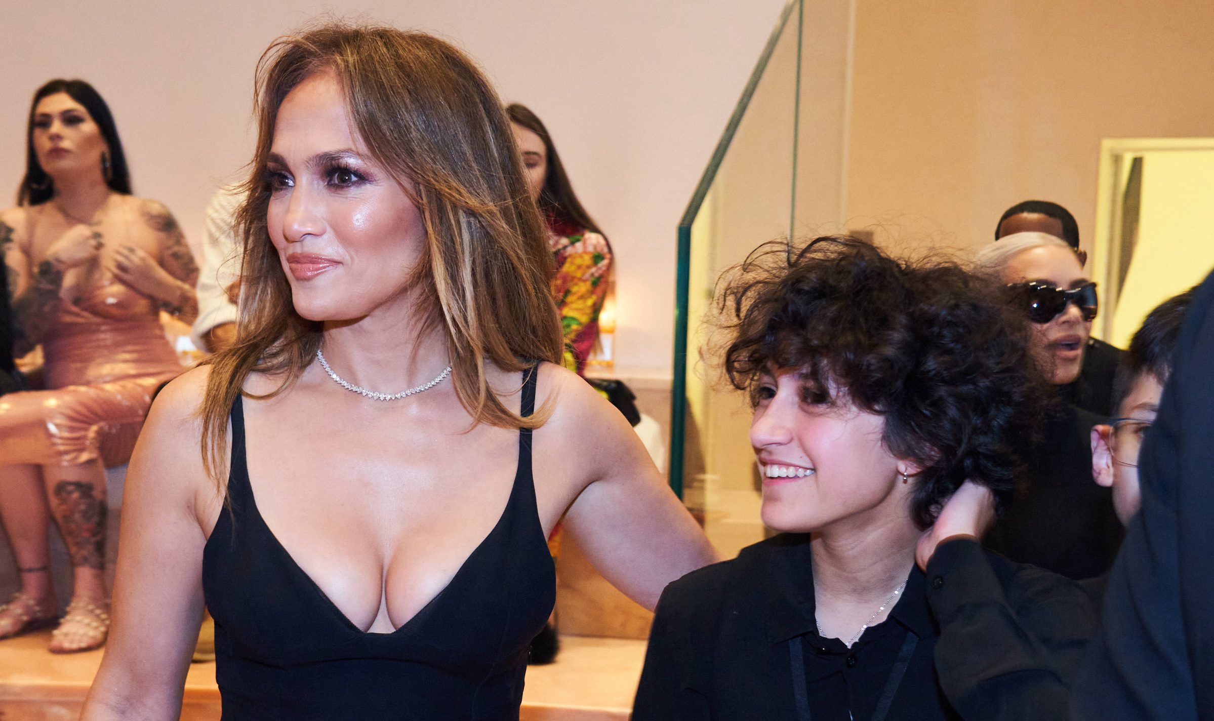 Jennifer Lopez & Her Child Emme Embrace in New Photo From Broadway Outing