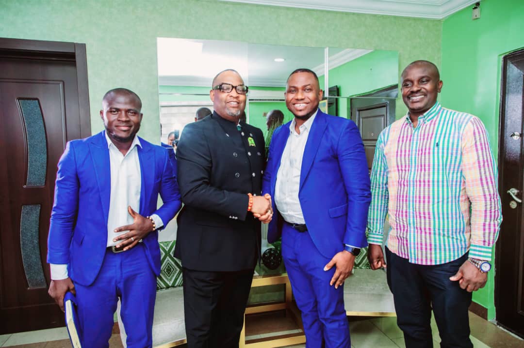 Aare Adetola Emmanuelking advocates for consolidation before transformation as lagos Redan chairmanship aspirant paid courtesy visit