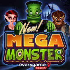 Everygame Casino Giving 50 Free Spins on New Mega Monster with Sliding Reels