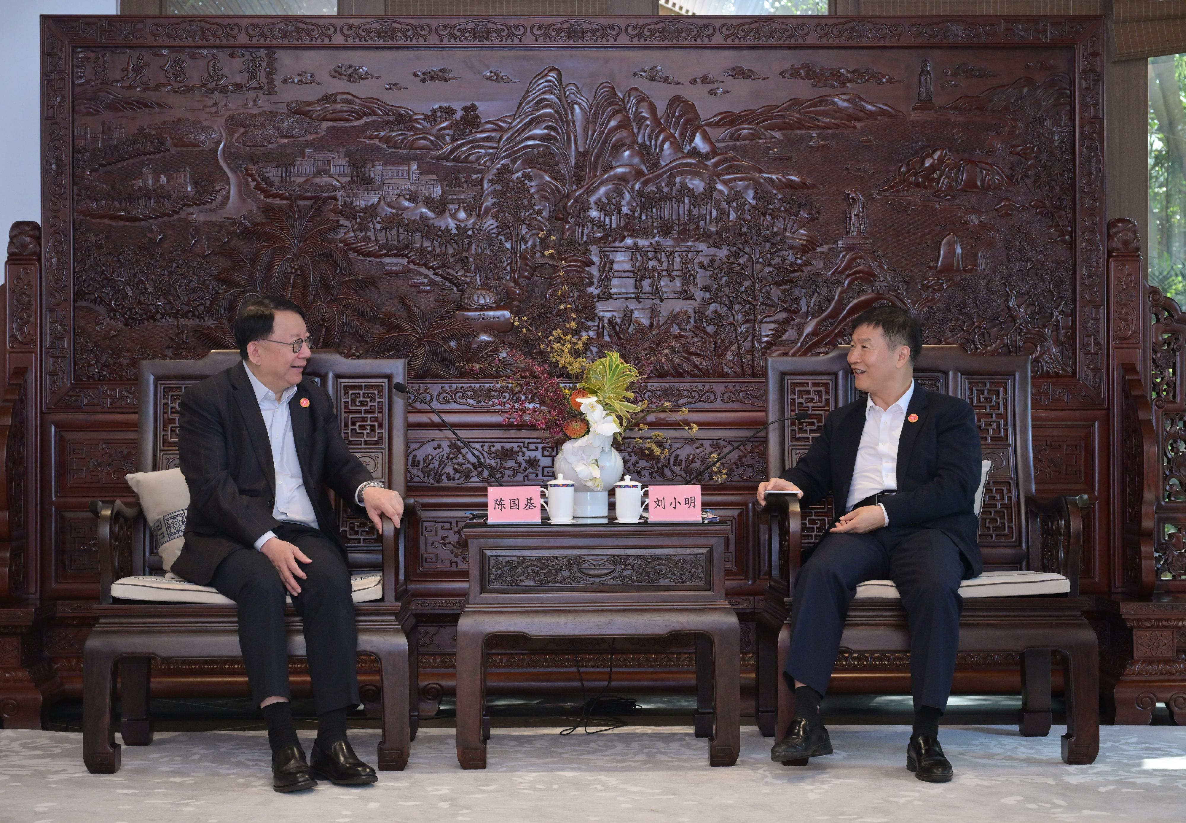 CS attends thematic forum of Boao Forum for Asia Annual Conference 2024 and meets with leaders of Hainan Province and youth volunteers of Hong Kong in Hainan (with photos/videos)