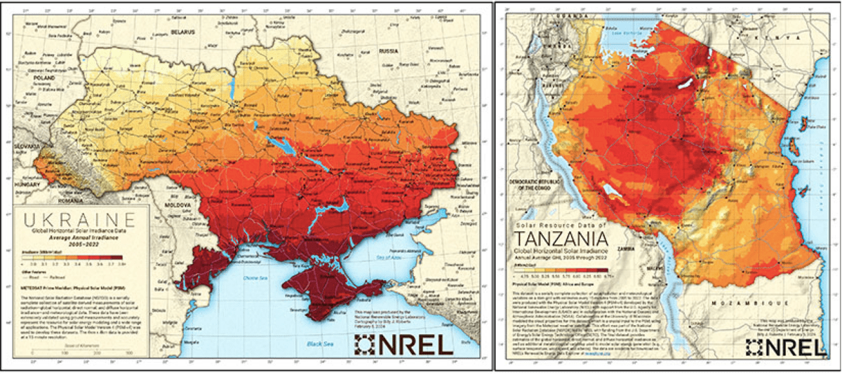 NREL updates online tool with data for Africa, Eastern Europe, Middle East