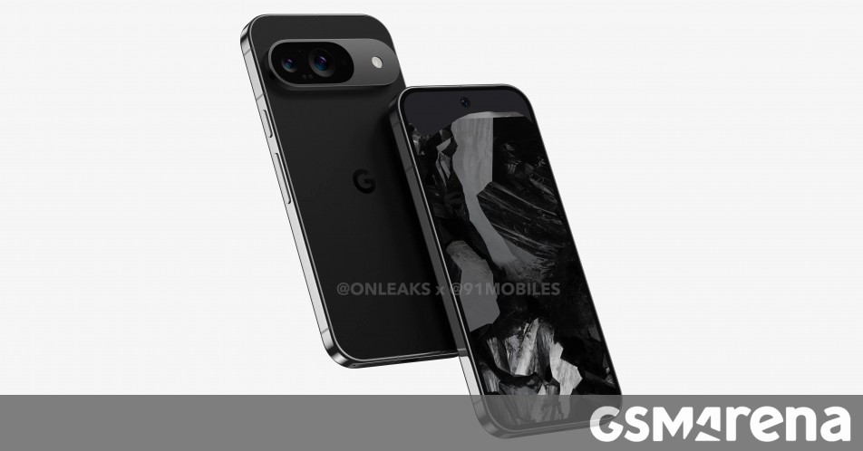 Google Pixel 9 leaks in new renders