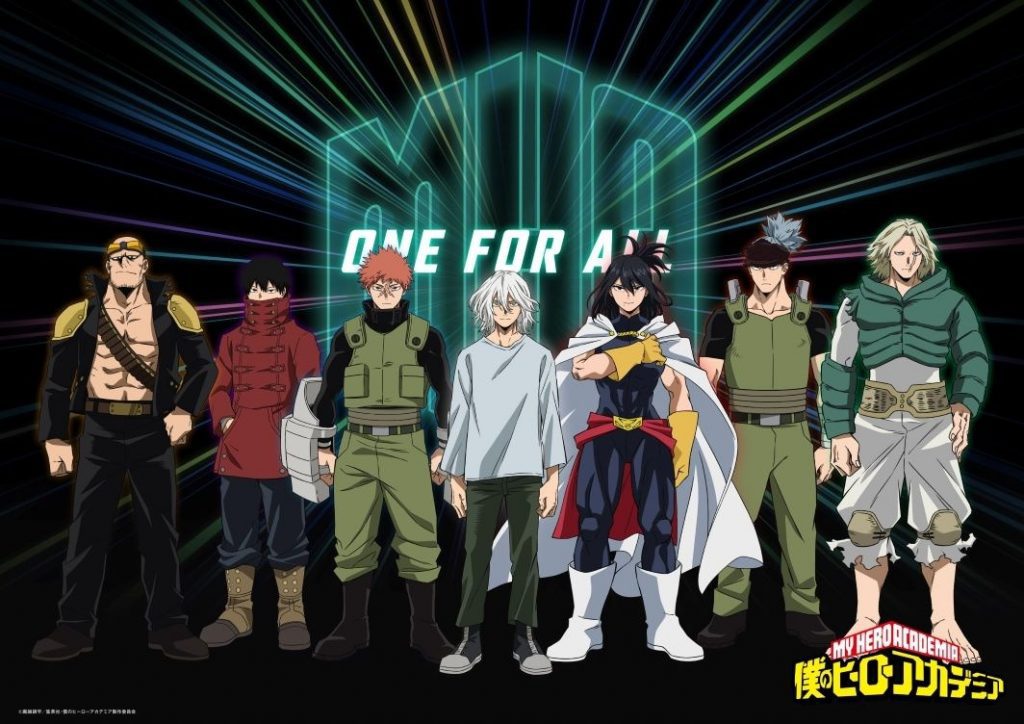 One For All Successors Get Spotlight in New My Hero Academia Season 7 Visual