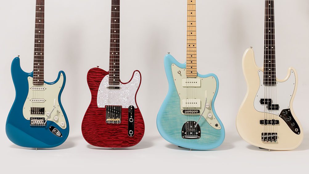 “A series that is worthy of being called a ‘hybrid’”: Fender Japan’s latest Hybrid II models bring modernistic quilted tops and never-before-seen finishes to the Strat, Tele, Jazzmaster and Jazz Bass