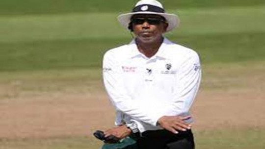 Joel Wilson, the only West Indian on the ICC Elite Panel of umpires