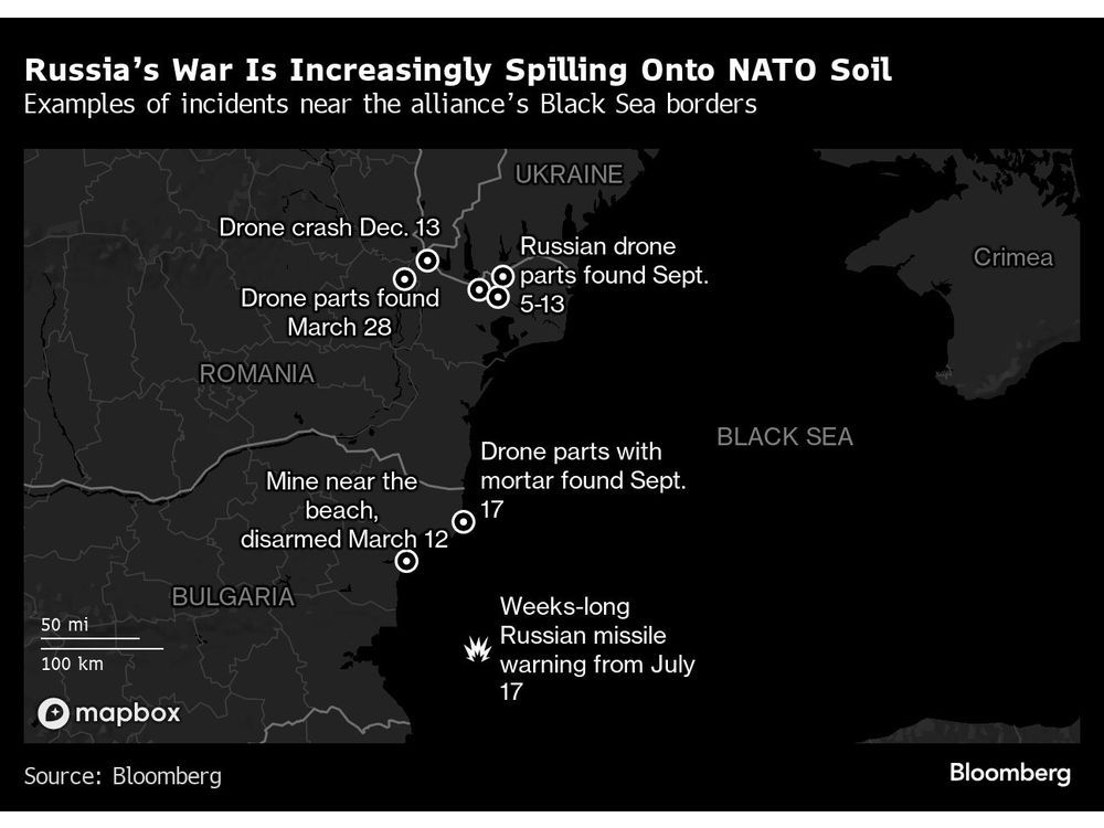 Russia Targets Ukraine Hydro Power, Romania Finds Drone Pieces