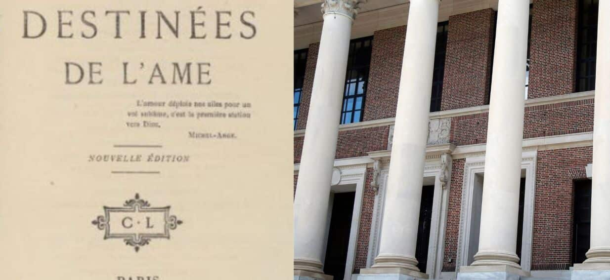 Book binding made from human skin removed from Harvard library