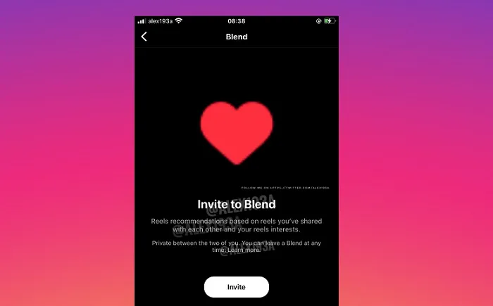 Instagram Tests Blend Feed for Private Content Sharing