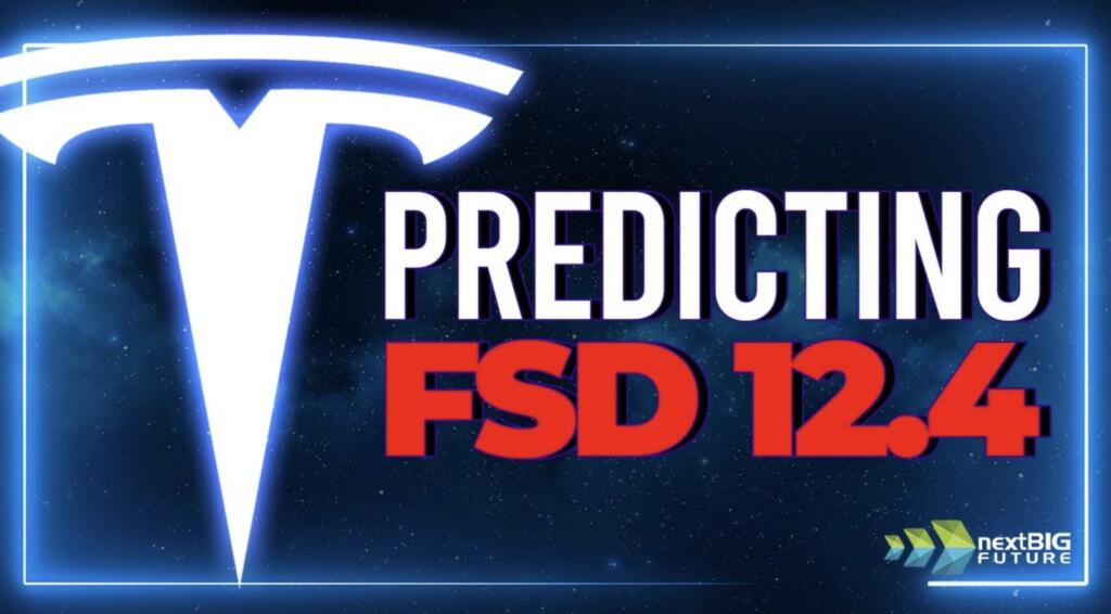 What can driving capabilities can we expect from Tesla FSD 12.4 if it releases in April?