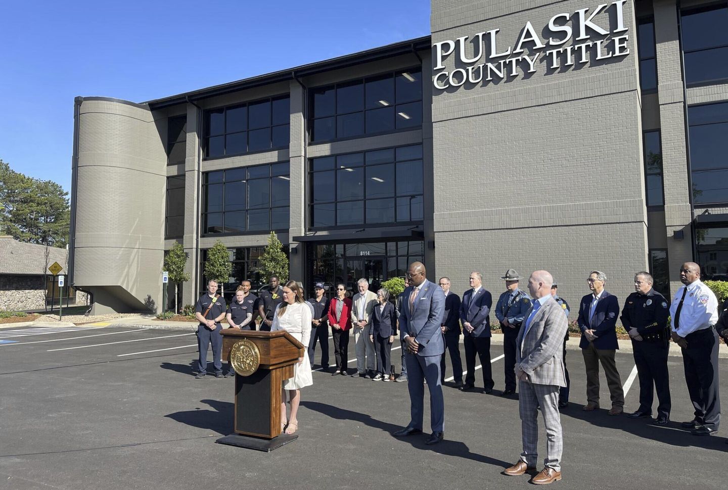 Arkansas, local officials mark anniversary of tornadoes that killed four and destroyed homes