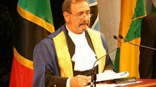 Former CCJ President, Michael de la Bastide, is dead