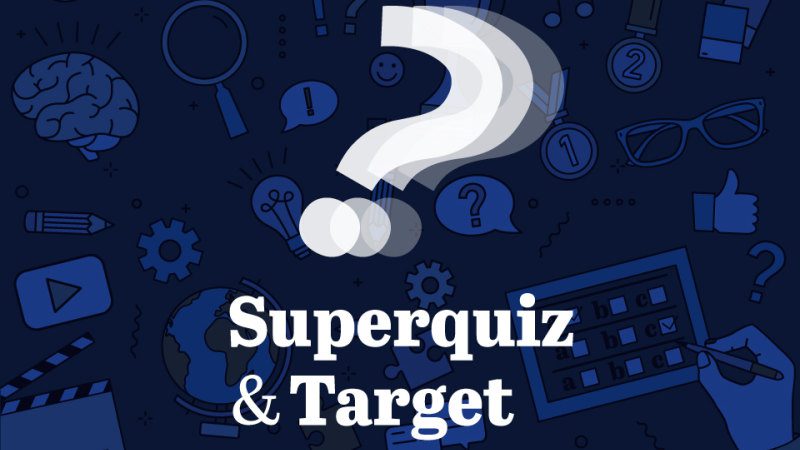 Superquiz and Target Time, Monday, April 1