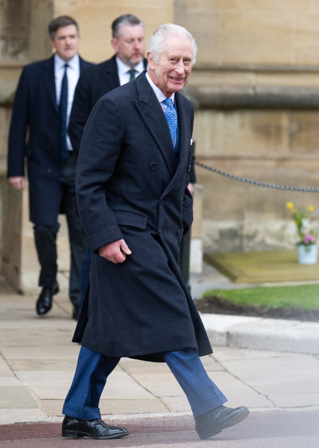 King Charles III attends Easter church service in first major appearance since cancer diagnosis