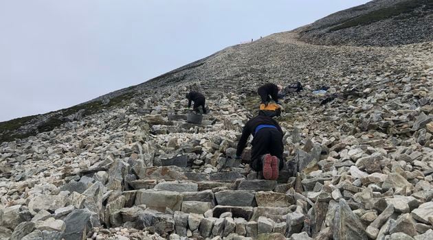 Pathway to top of Croagh Patrick almost complete after more than three years of work