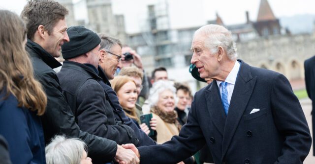 Pictures: King Charles Shakes Hands With Well-Wishers, Greets Public For First Time Since Cancer Diagnosis