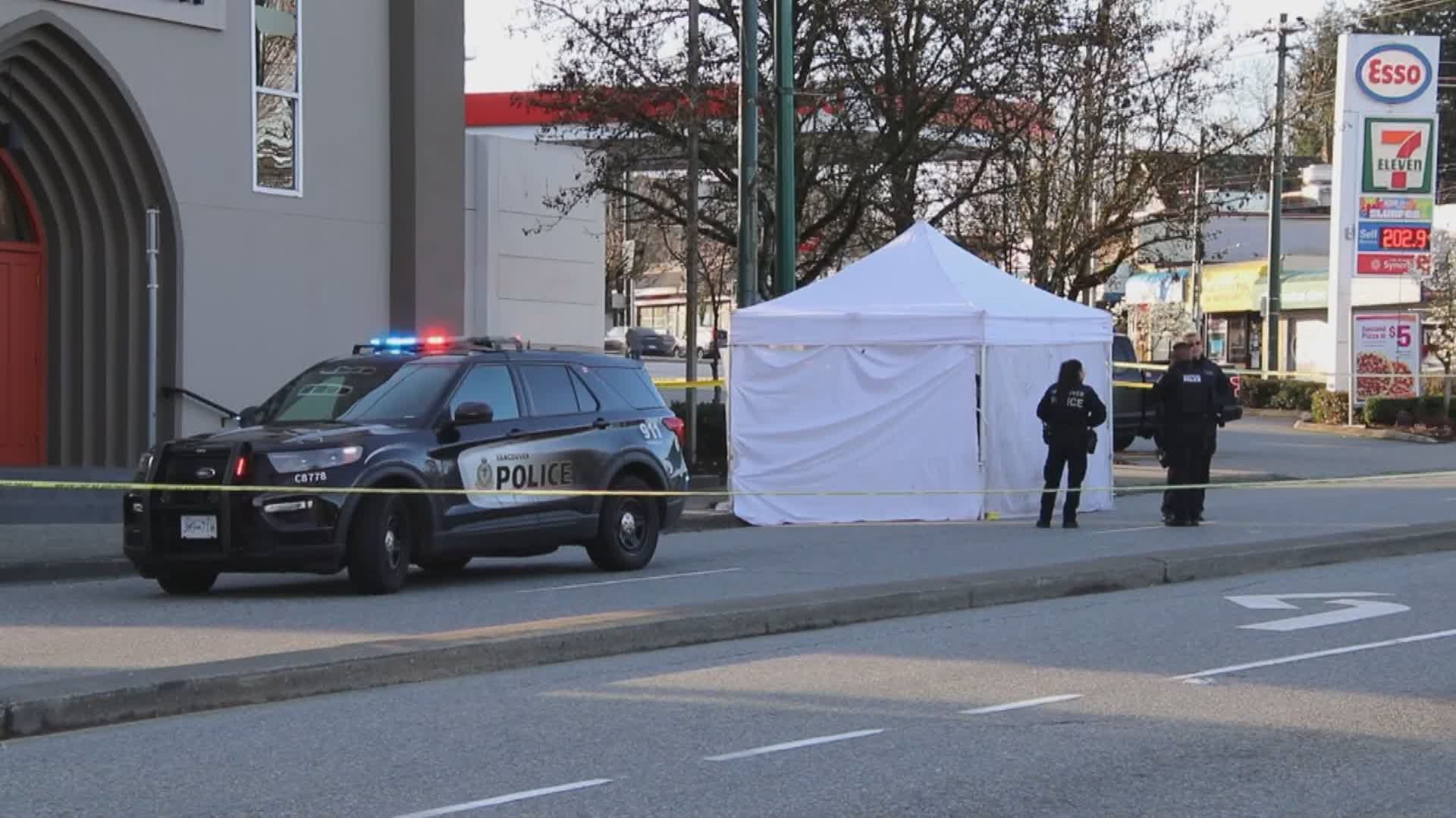 Woman found lying on Vancouver roadway, dies shortly after: police