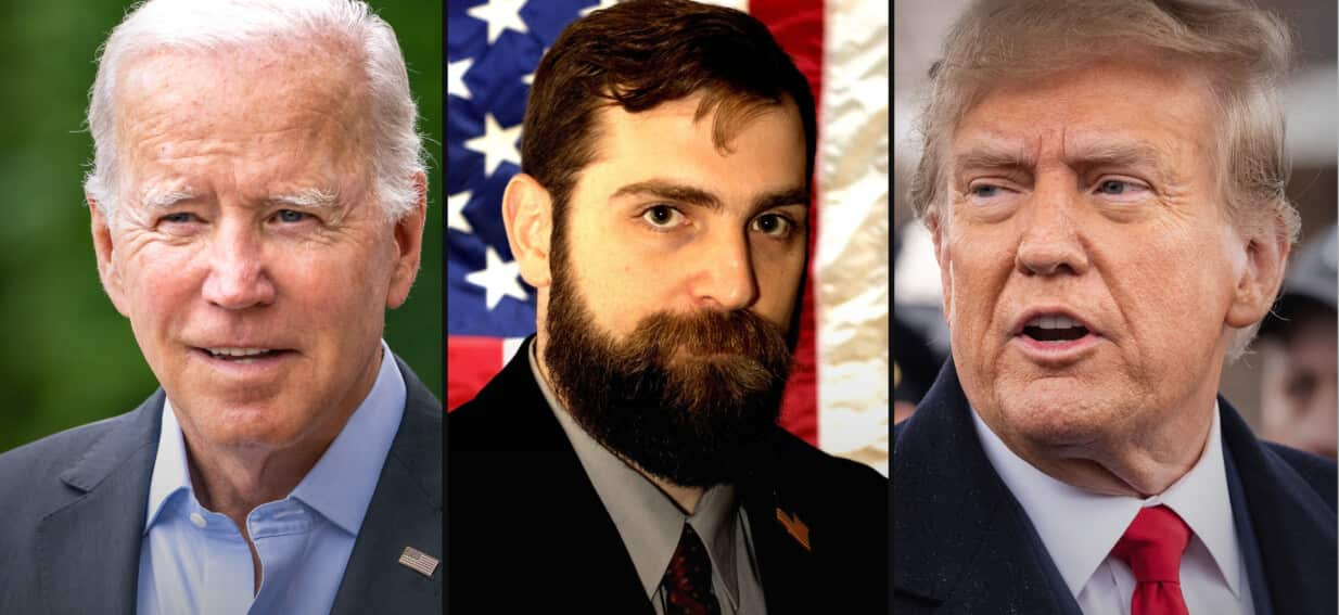 Trump, Biden or ‘literally anybody else’? A US man has launched a bizarre election bid