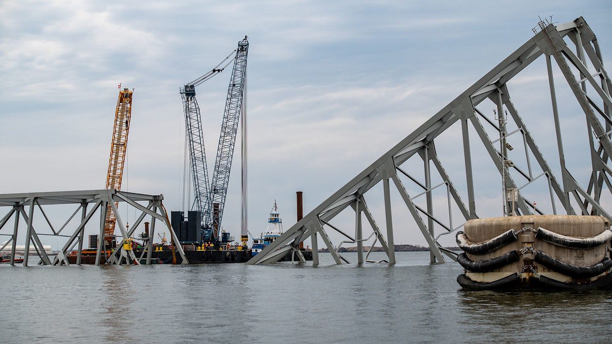 Baltimore Bridge Collapse Salvage Plans Unveiled; Alternate Channel Opened