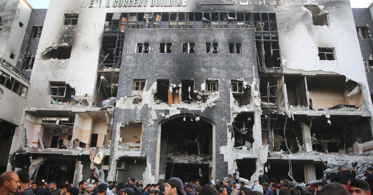 Palestinians Describe ‘Total Destruction’ At Gaza’s Main Hospital After Israeli Military Raid