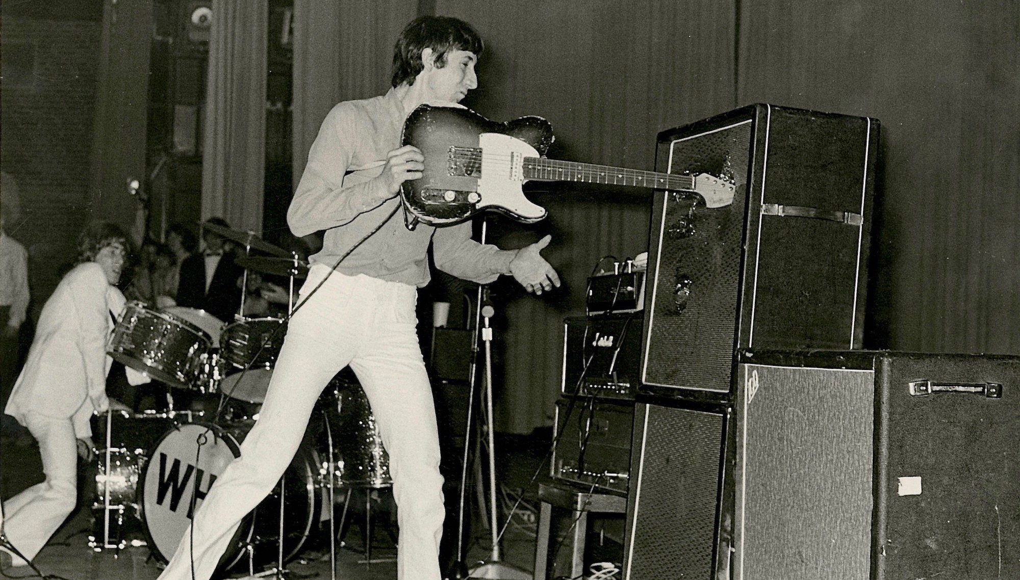 “When we first came to New York, we’d play four times a day. I only had one guitar, so I’d have to break it and fix it four times a day”: Pete Townshend talks guitar smashing, and what he had to do to keep his gear functioning