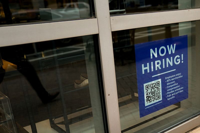 US job openings nudge higher in February