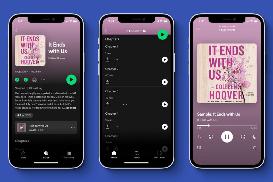 Spotify’s subscriber audiobook credit is coming to Canada and other countries next week