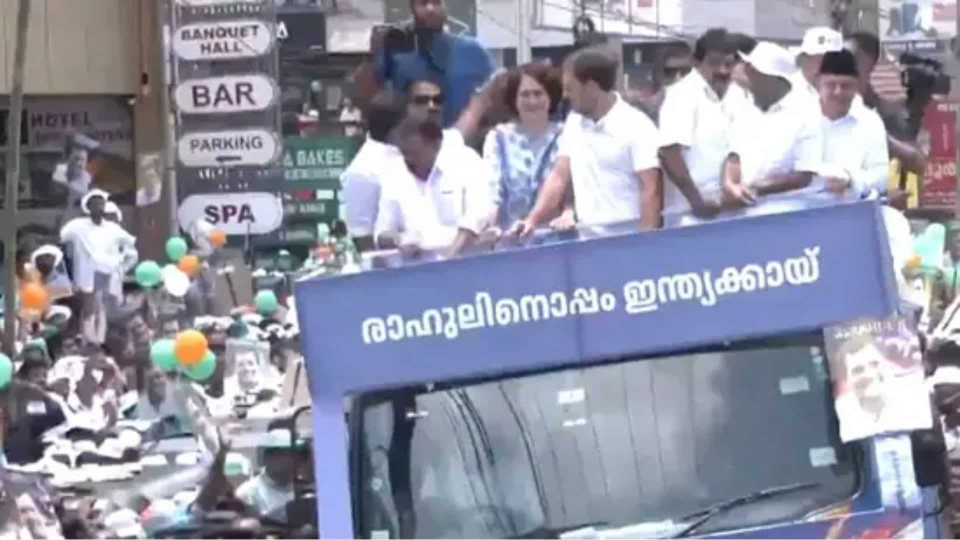 Lok Sabha Elections 2024: Rahul Gandhi files nomination from southern India’s Wayanad