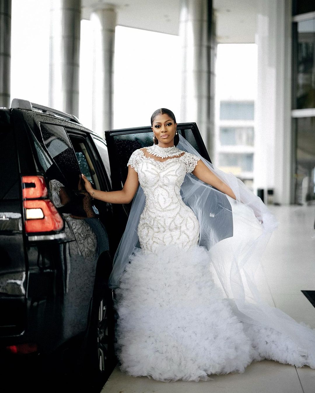 When The Bride Doubles As The Designer! See How Aku Slayed Her 6 Wedding Outfits