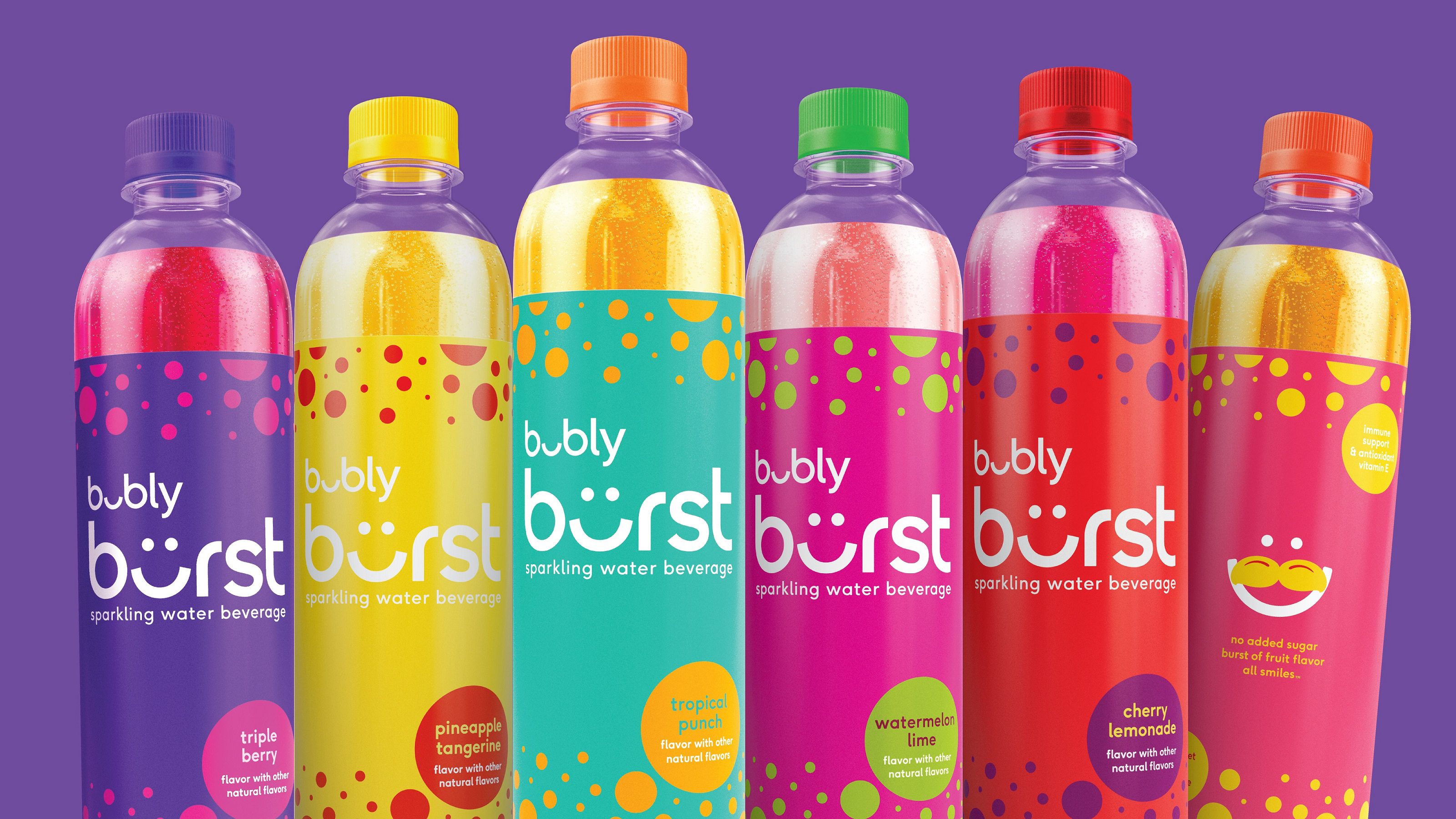 PepsiCo expands bubly brand with new flavor-forward bubly burst