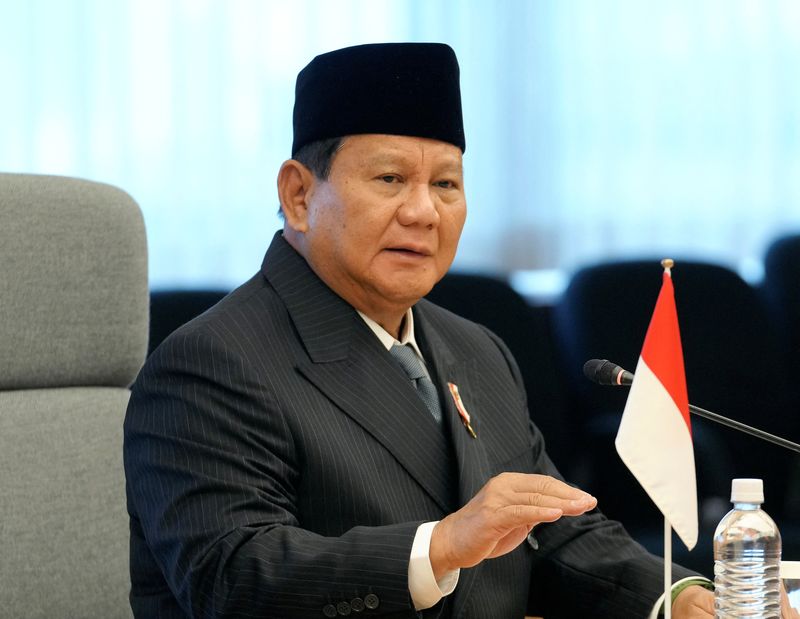 Indonesia’s Prabowo pledges fiscal prudence, eyes broader coalition, aide says
