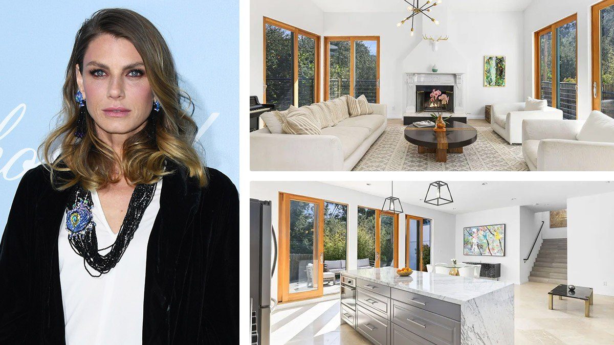 Model Angela Lindvall’s Lovely L.A.-Area Home Struts Onto the Market—for a Cause