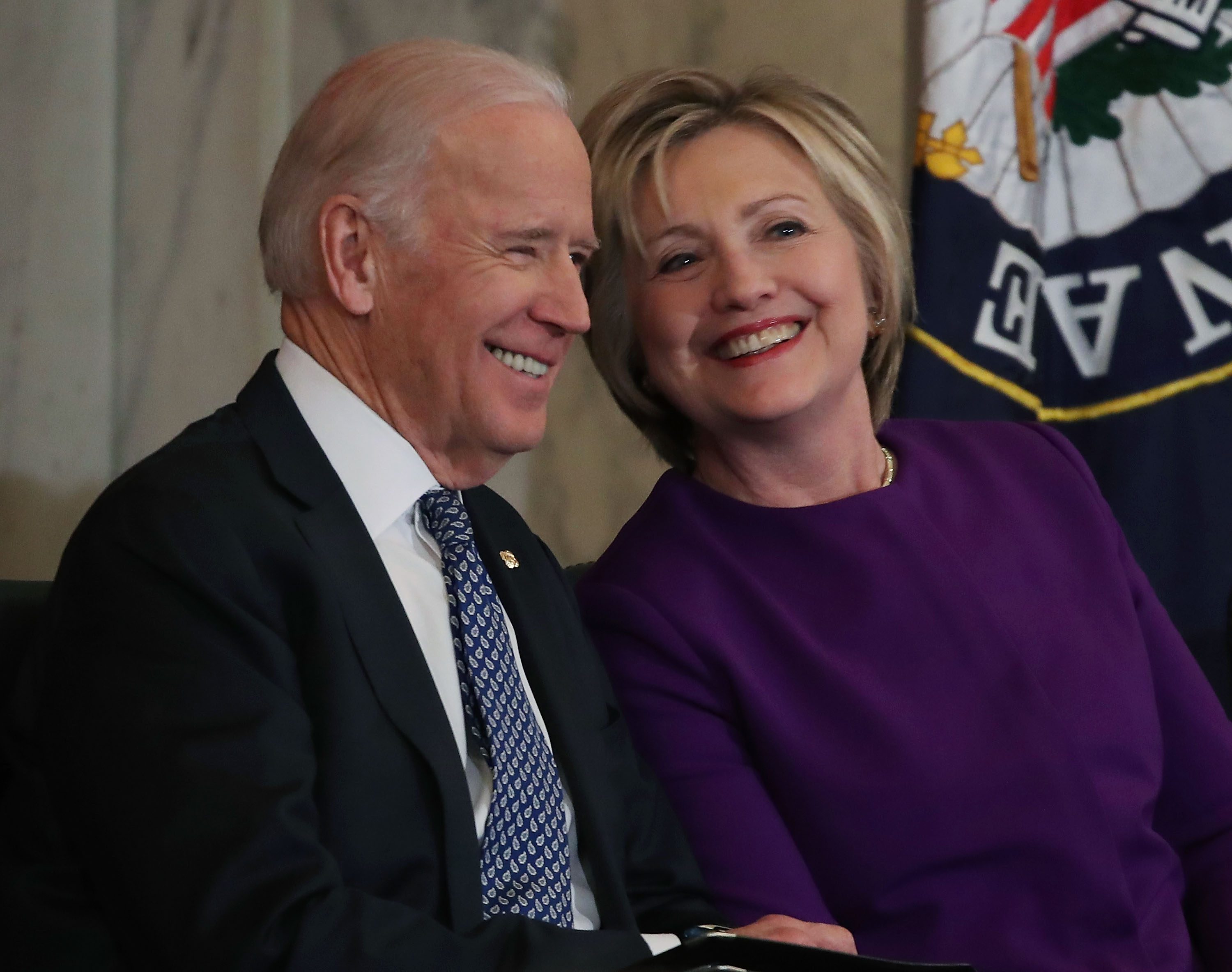 Hillary Clinton and Lin-Manuel Miranda host fundraiser for Joe Biden at her new historical Broadway show