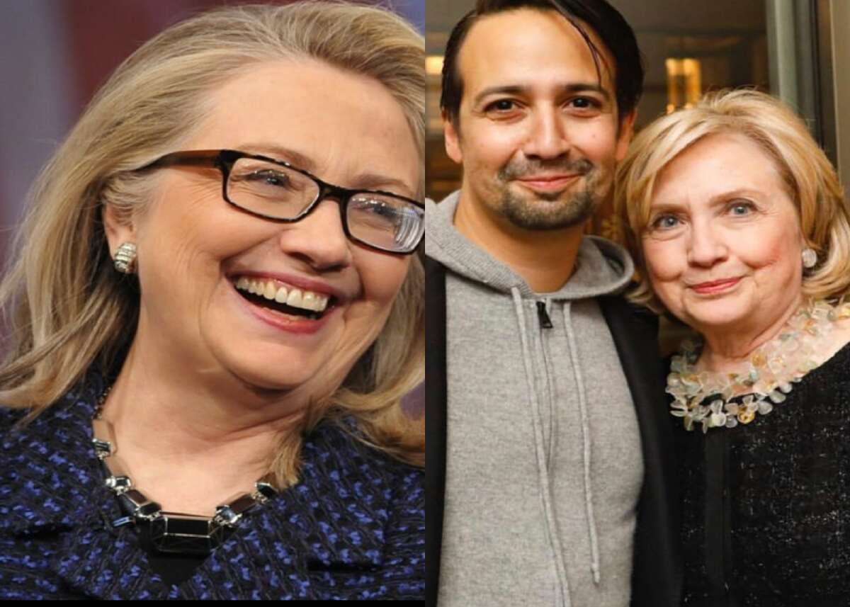 Hillary Clinton and Lin-Manuel team up for Biden fundraiser