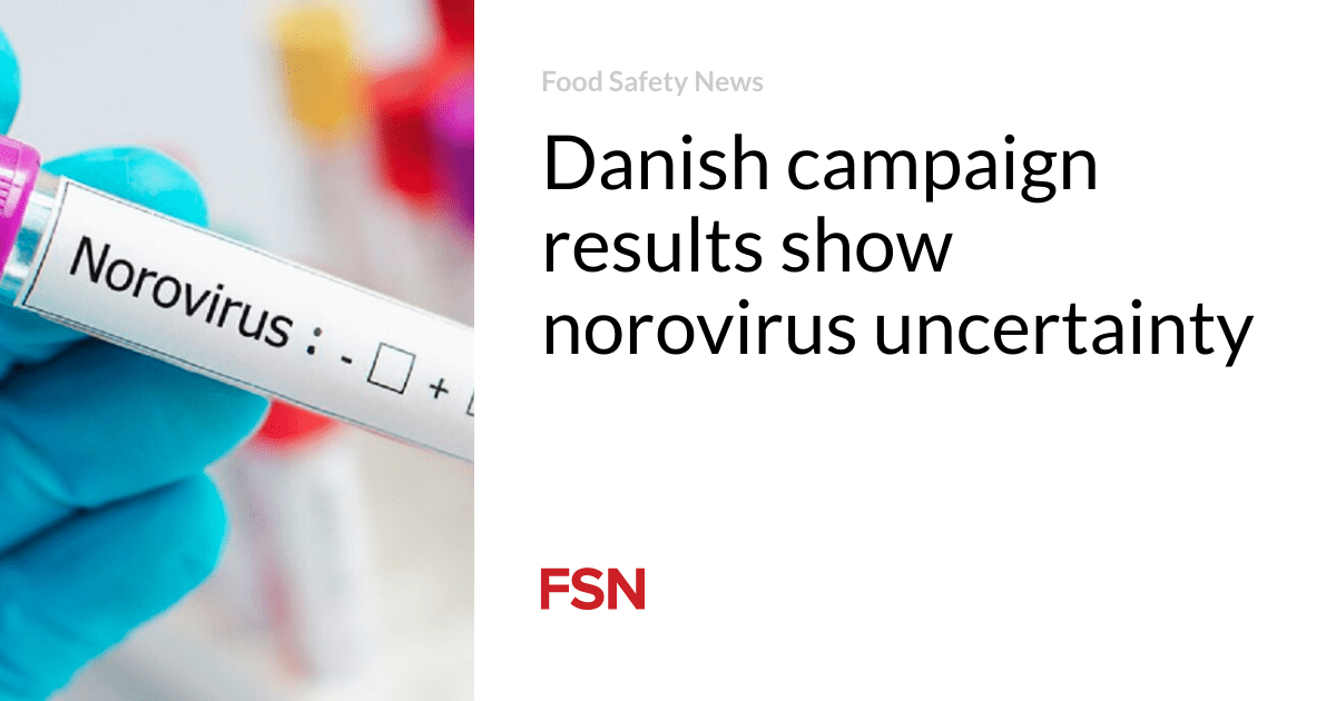 Danish campaign results show norovirus uncertainty