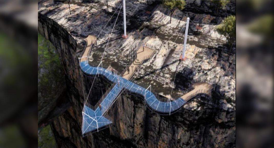 UP: First-ever sky glass walk, resembling Lord Rama’s bow and arrow,  to open in Chitrakoot