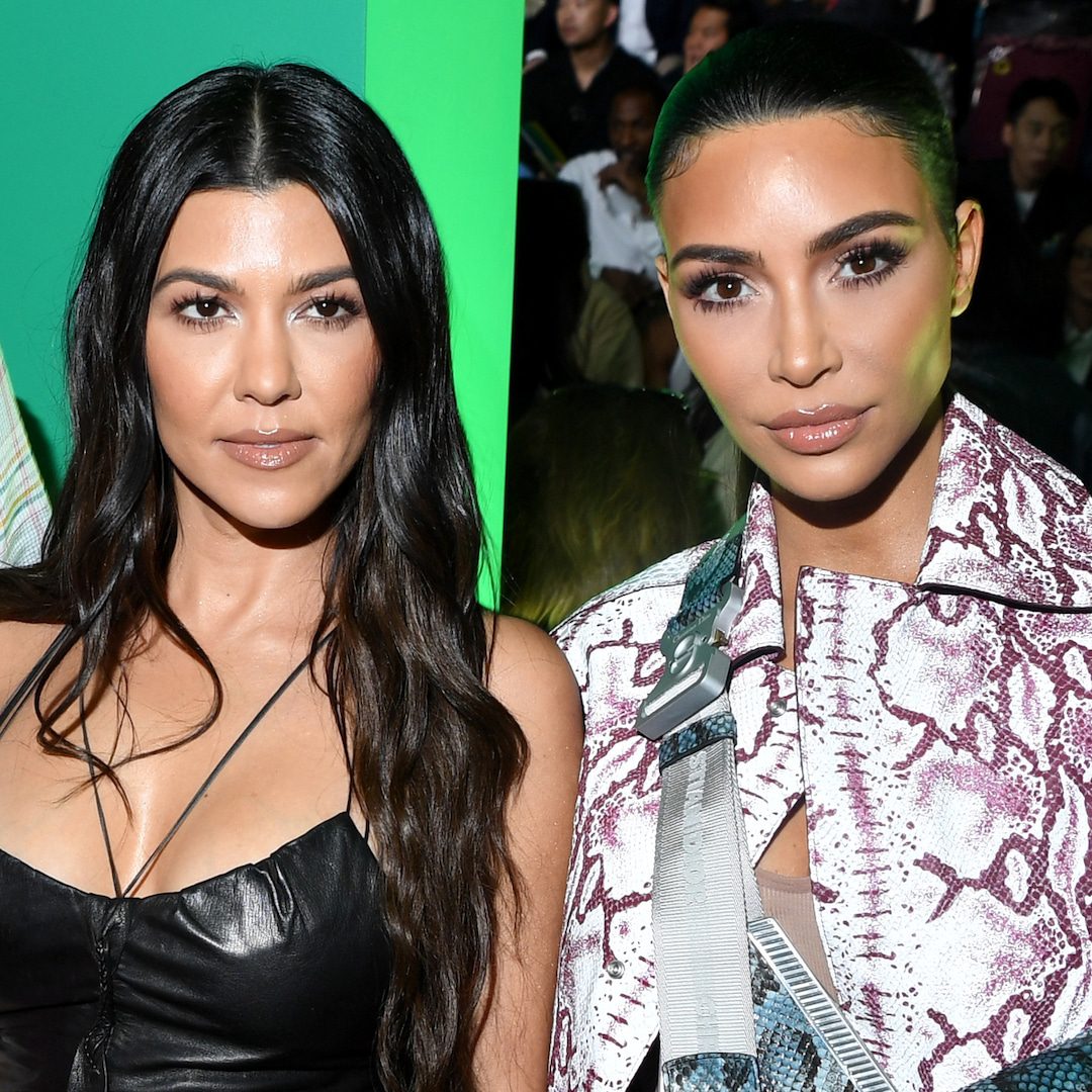 Kourtney Kardashian Responds to Claim Kim Was Shading Her Bikini Pic