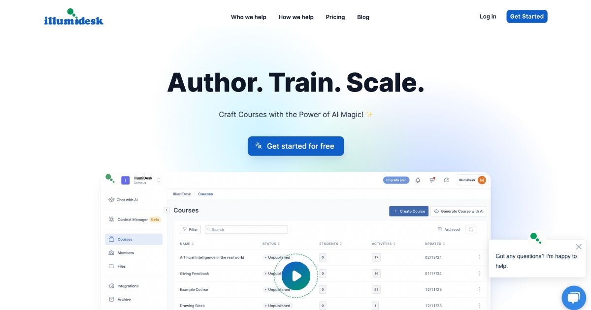 Illumidesk: Transform your course creation with Ai