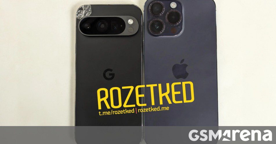 Google Pixel 9 Pro live hands-on images leak