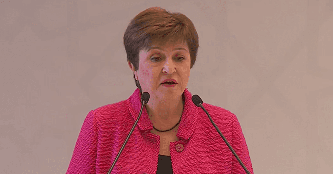 ‎All eyes on US amid global economic risks: IMF’s Georgieva