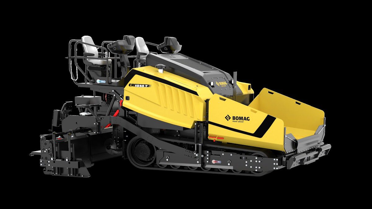 BOMAG Introduces Next Generation of CR Series Highway-Class Pavers