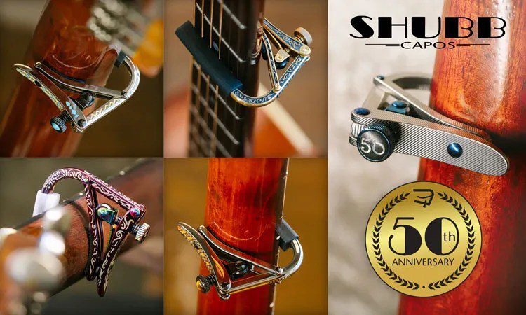 Commemorate Shubb’s 50th with a Limited Edition Capo