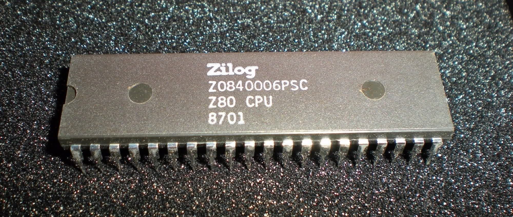 The legendary Zilog Z80 CPU is being discontinued after nearly 50 years