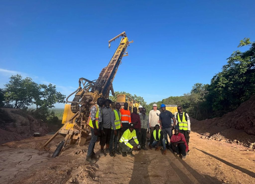 Sanu Gold drilling Bantabaye Project, Guinea, West Africa